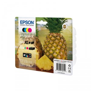Epson 604/604XL Multipack - Paquete de 4 - XL (negro) + capacidad est&aacute;ndar - negro, ci&aacute;n, magenta, amarillo - original - bl&iacute;ster