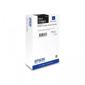 Epson T7561 - 50 ml - Tama&ntilde;o L - negro - original - cartucho de tinta