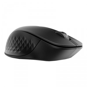 HP 435 - Rat&oacute;n - multidispositivo - ergon&oacute;mico - 5 botones - inal&aacute;mbrico - 2.4 GHz, Bluetooth 5.2 - adaptador USB Bluetooth