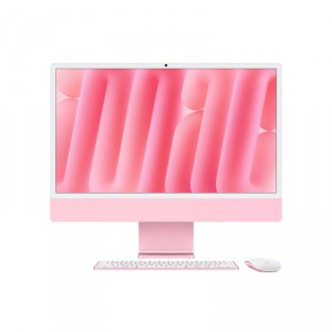 Apple iMac with 4.5K Retina display - Todo en uno M4 - RAM 16 GB - SSD 256 GB - M4 10-core - Gigabit Ethernet, IEEE 802.11