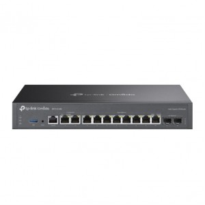 Tp-Link Link Omada ER7412-M2 router 2.5 Gigabit Ethernet, Gigabit Ethernet Negro