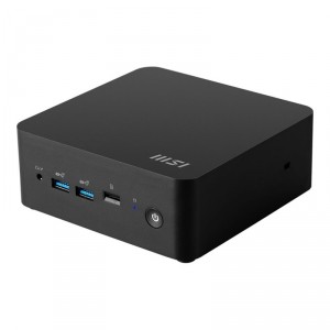 MSI Cubi NUC 1MG 207BES - Limitado - miniordenador 1 x Core 5 120U / hasta 5 GHz - RAM 0 GB - Intel Graphics - IEEE 802.11ax (Wi