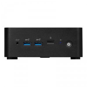 MSI Cubi NUC 1MG 208BES - Limitado - miniordenador 1 x Core 3 100U / hasta 4.7 GHz - RAM 0 GB - Intel Graphics - IEEE 802.11ax (