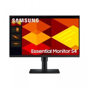 Samsung Profesional Essential S4 S24D406GAU/ 24"/ Full HD/ Multimedia/ Regulable en altura/ Negro