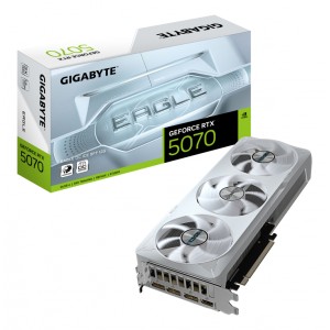Giga-Byte Tarjeta Gr&aacute;fica Gigabyte GeForce RTX 5070 EAGLE OC ICE SFF/ 12GB GDDR7