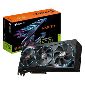 Giga-Byte TARJETA GRAFICA GIGABYTE 5070 AERO OC 12GB NEGRO GDDR7