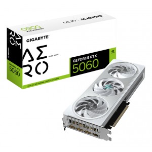 Giga-Byte TARJETA GRAFICA GIGABYTE GAMING RTX 5060 AERO OC 8GB GDDR7
