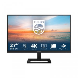Philips 27IN IPS 4K 3840 X 2160 16:9 MNTR