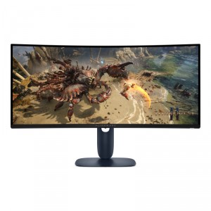 Dell Alienware AW3425DWM - LED - gaming - curvado - 34 - 3440 x 1440 UWQHD @ 180 Hz - VA - 400 cd/m&sup2; - 3000:1 - DisplayHDR 40