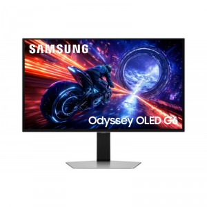 Samsung Gaming Odyssey OLED G6 G60SF S27FG602SU 27"/ QHD/ 0.03ms/ 500Hz/ OLED/ Regulable en altura/ Plata