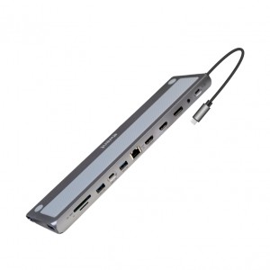 Ewent EW1150 Dock Multipuerto 12 En 1