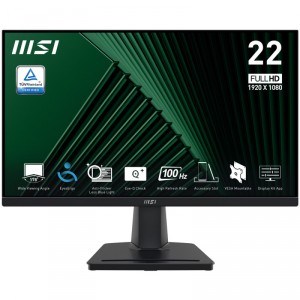 MSI MP225V 21.5 VA FHD 100hz 1ms VGA HDMI