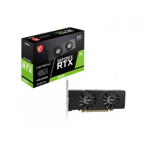 MSI TARJETA GRAFICA RTX 3050 LP E 6GB OC