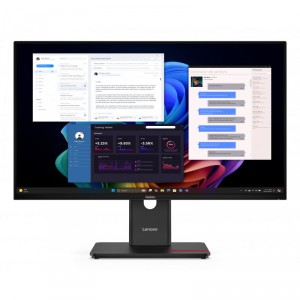 Lenovo ThinkVision T27UD-40 - LED - 27 - 3840 x 2160 4K @ 60 Hz - IPS - 350 cd/m&sup2; - 1500:1 - DisplayHDR 10 - 4 ms - HDMI