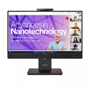 Lenovo ThinkVision T27qd-4v - LED - 27 - 2560 x 1440 QHD @ 120 Hz - IPS - 350 cd/m&sup2; - 1500:1 - 4 ms - HDMI, 2xDisplayPor