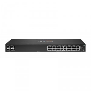 Hp ent HPE Aruba Networking CX 6000 24p 10M/100M/1G 4p SFP 1G Switch - Conmutador - Gestionado - 24 x 10/100/1000 + 4 x Gigabit 
