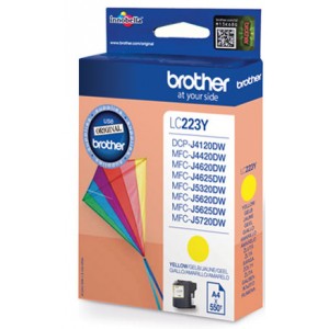 Brother LC-223YBP cartucho de tinta