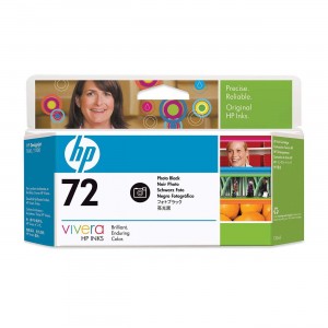 HP Cartucho de tinta negra fotogr&aacute;fico HP 72 de 130 ml.