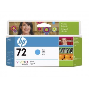 HP Cartucho de tinta cian de 130 ml HP 72