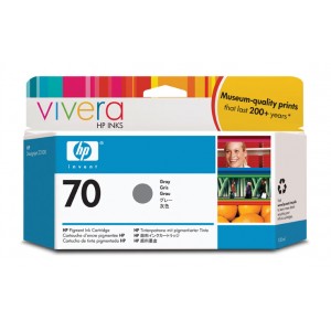 HP Cartucho de tinta gris HP 70 de 130 ml