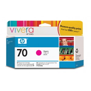 HP Cartucho de tinta magenta de 130 ml HP 70