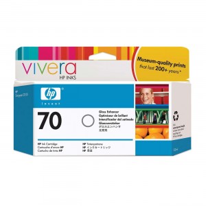 HP Cartucho de tinta de mejora de brillo HP 70 de 130 ml