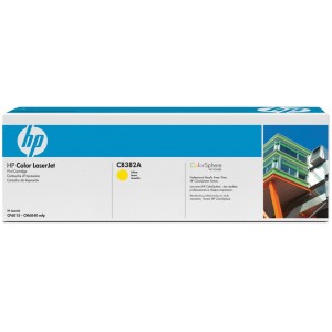HP Cartucho de impresi&oacute;n amarillo HP Color LaserJet CB382A