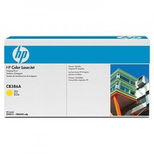 HP Tambor de imagen amarillo HP Color LaserJet CB386A