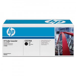 HP Cartucho de impresi&oacute;n negro HP Color LaserJet CE270A