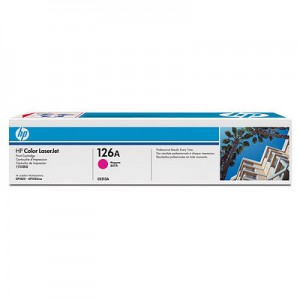 HP Cartucho de impresi&oacute;n HP 126A LaserJet magenta