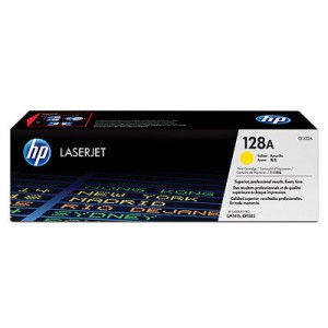 HP Cartucho de impresi&oacute;n HP 128A LaserJet amarillo
