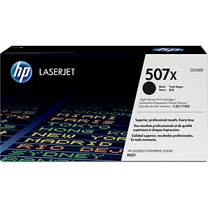 HP Cartucho de t&oacute;ner negro HP 507X LaserJet