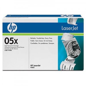 HP Cartucho de impresi&oacute;n en negro HP LaserJet CE505X
