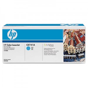 HP Cartucho de impresi&oacute;n cian HP Color LaserJet CE741A
