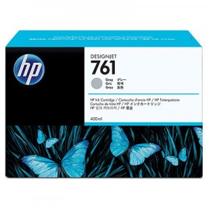 HP Cartucho de tinta HP Designjet 761 gris de 400 ml