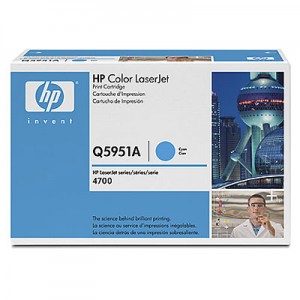HP Cartucho de impresi&oacute;n cian HP Color LaserJet Q5951A