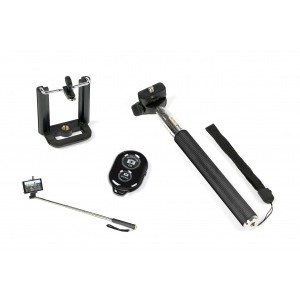 Ziron SELFIE STICK BLUETOOTH NEGRO TABLET SMARTPH