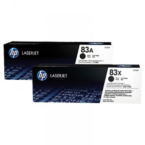 HP 83A 2-pack Black Original LaserJet Toner Cartridges