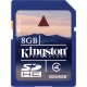 Kingston 8GB SDHC Tarjeta SD4/8GB