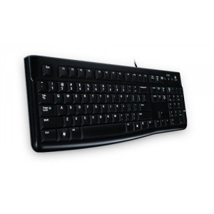 Logitech K120 USB QWERTZ Geman Negro teclado