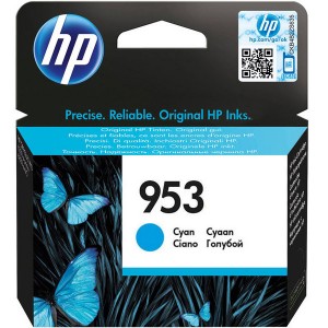 HP 953 - Ci&aacute;n - original - cartucho de tinta - para Officejet Pro 8710, 8720, 8730, 8740