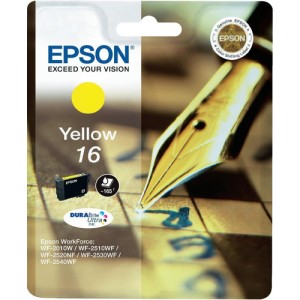 Epson C13T16244022 3.1ml 165p&aacute;ginas Amarillo cartucho de tinta