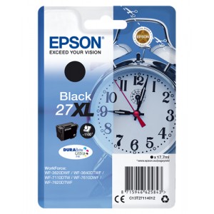 Epson C13T27114012 17.7ml 1100p&aacute;ginas Negro cartucho de tinta
