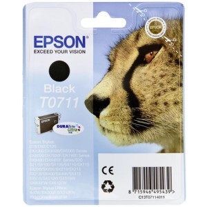 Epson C13T07114022 7.4ml 250p&aacute;ginas Negro cartucho de tinta