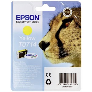Epson C13T07144022 5.5ml 480p&aacute;ginas Amarillo cartucho de tinta
