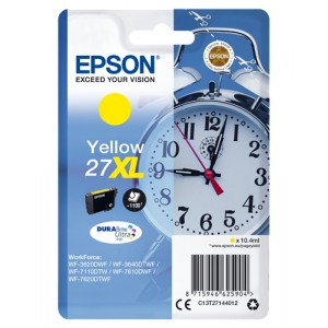 Epson C13T27144012 10.4ml 1100p&aacute;ginas Amarillo cartucho de tinta