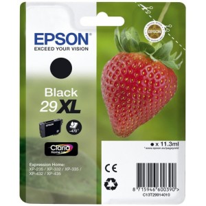 Epson C13T29914022 11.3ml 470p&aacute;ginas Negro cartucho de tinta