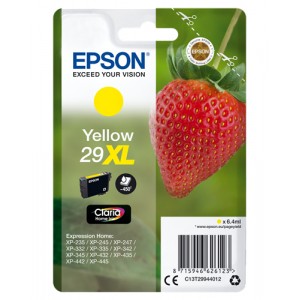 Epson C13T29944012 6.4ml 450p&aacute;ginas Amarillo cartucho de tinta