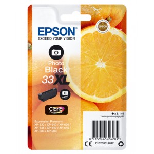 Epson C13T33614012 8.1ml 650p&aacute;ginas Negro cartucho de tinta