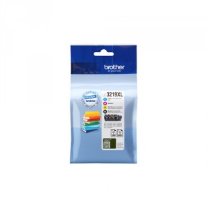 Brother LC-3219XLVAL 3000p&aacute;ginas 1500p&aacute;ginas Negro, Cian, Amarillo cartucho de tinta